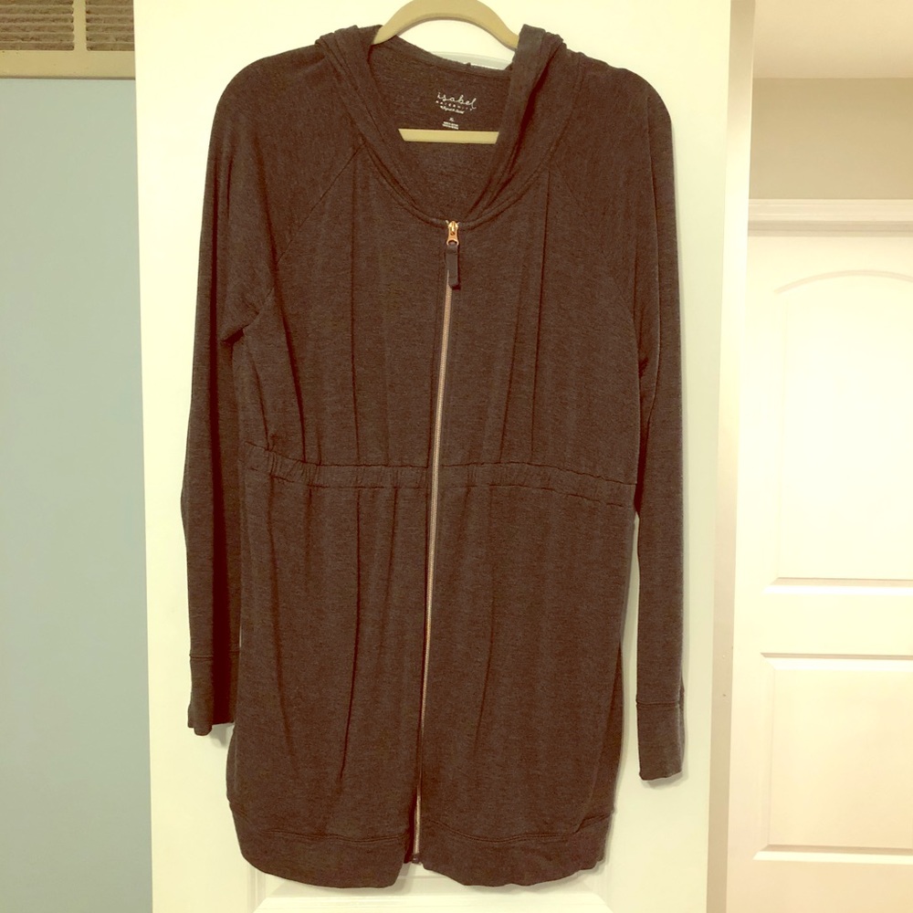 Isabel maternity zip up hoodie